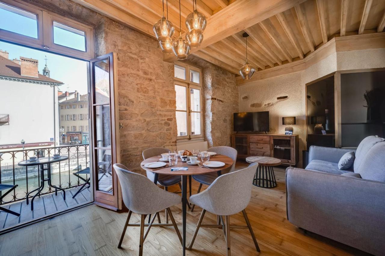 Le Balcon Perriere I - Charming Apartment With Direct View Of The Thiou Анси Екстериор снимка